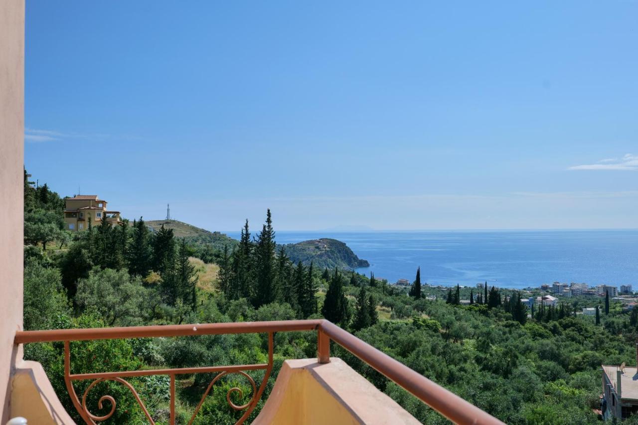 Hotel Panorama Himare Exteriör bild